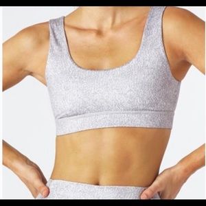 GLYDER Splendid sports bra NWT grey static